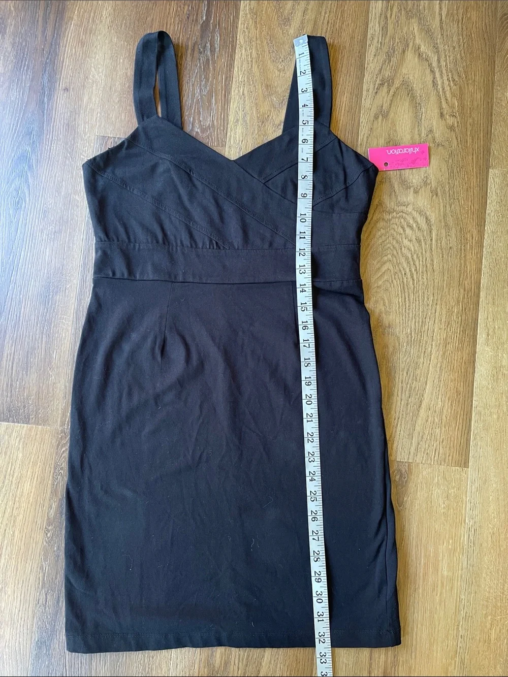 Xhilaration Ebony Body Hugging Dress Size Medium NWT